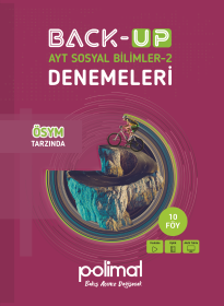 AYT BACK-UP SOSYAL BİLİMLER-2 10LU DENEME